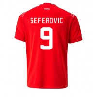 Pánský Fotbalový dres Švýcarsko Haris Seferovic #9 MS 2022 Domácí Krátký Rukáv